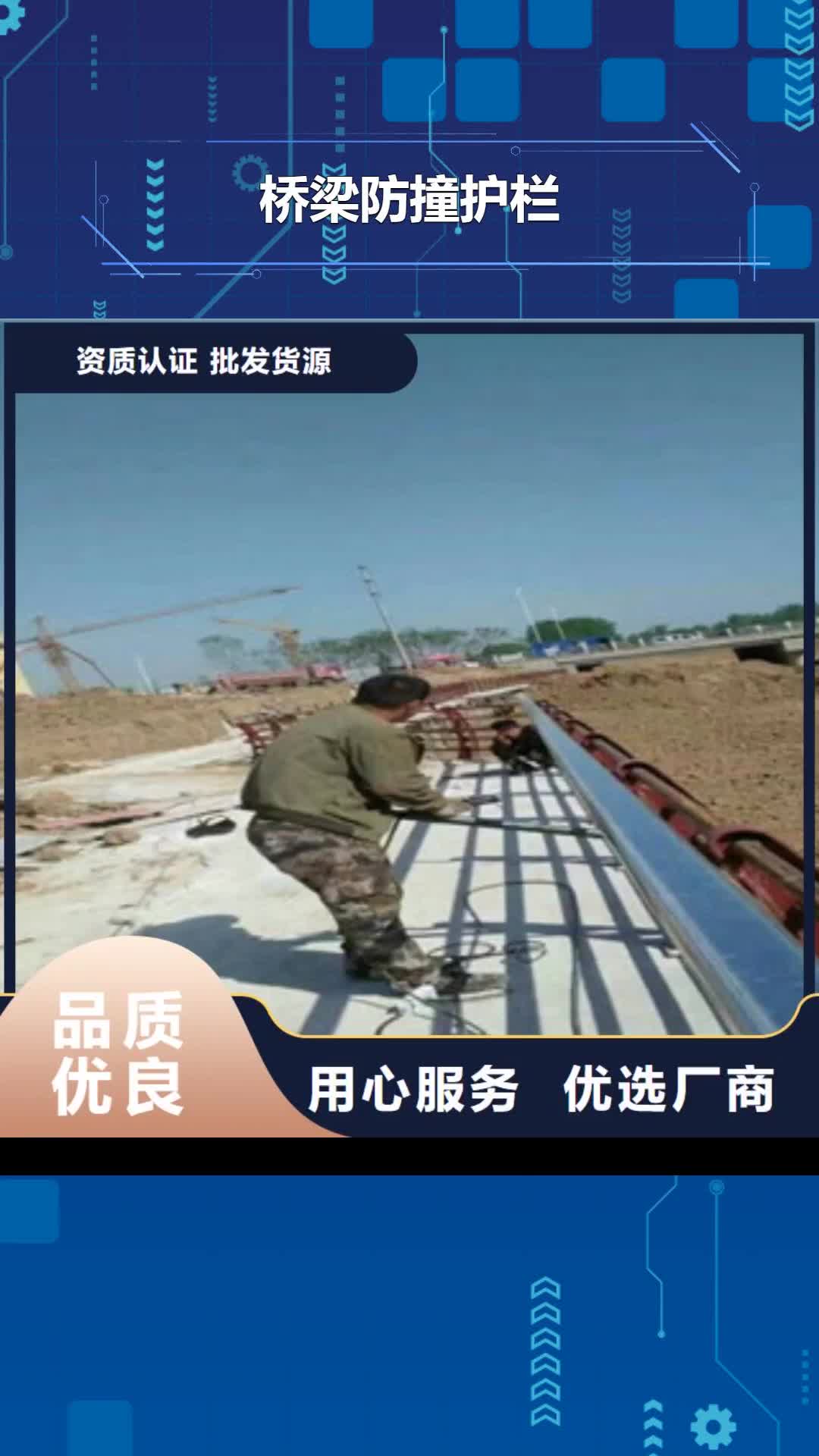 【安阳 桥梁防撞护栏_q345防撞钢护栏厂家品质可靠】